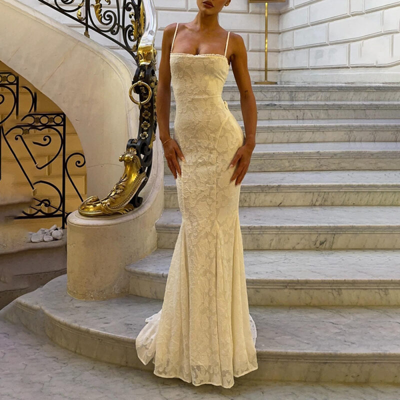 Chilldressy™ Backless Slim Maxi Dress