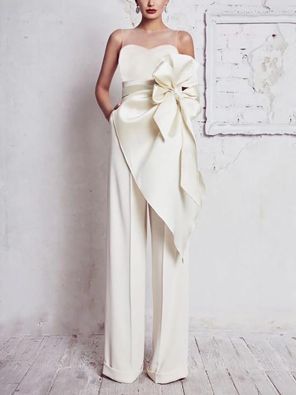 Chilldressy™ Wide Leg Jumpsuit with Waist Chain
