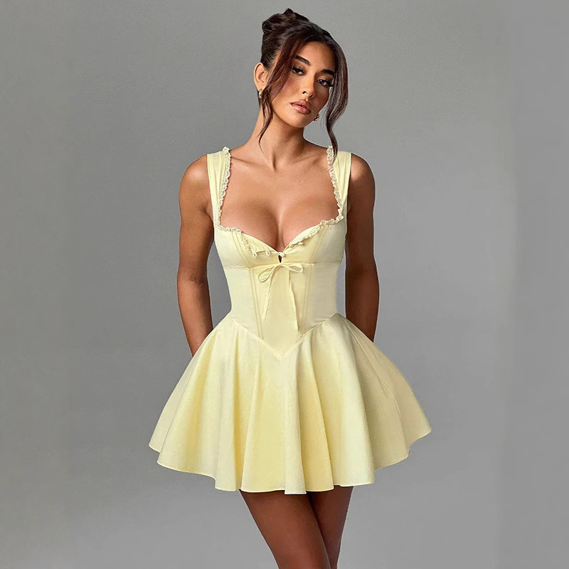 Chilldressy™ Ruffled Sweetheart Mini Dress | Sexy A-Line Summer Dress for Parties