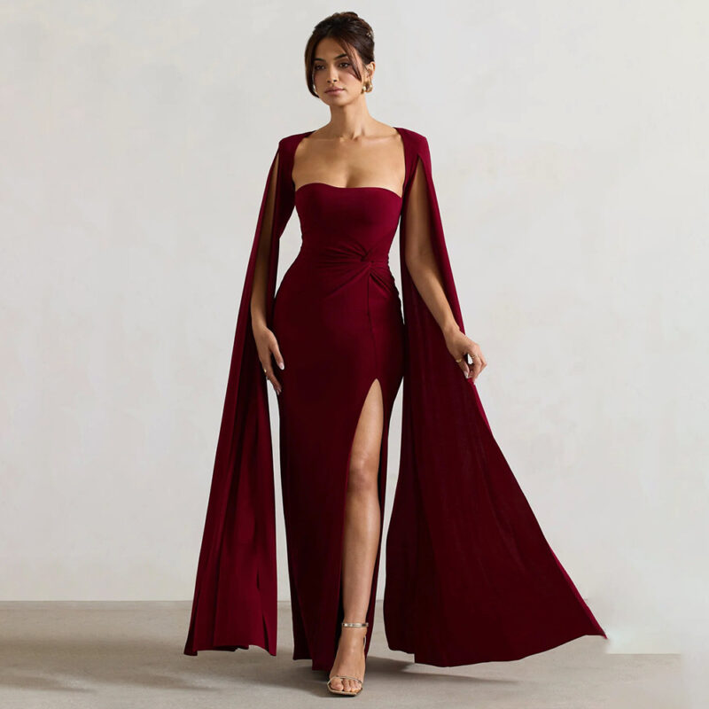 Chilldressy™ Square Collar Maxi Dress