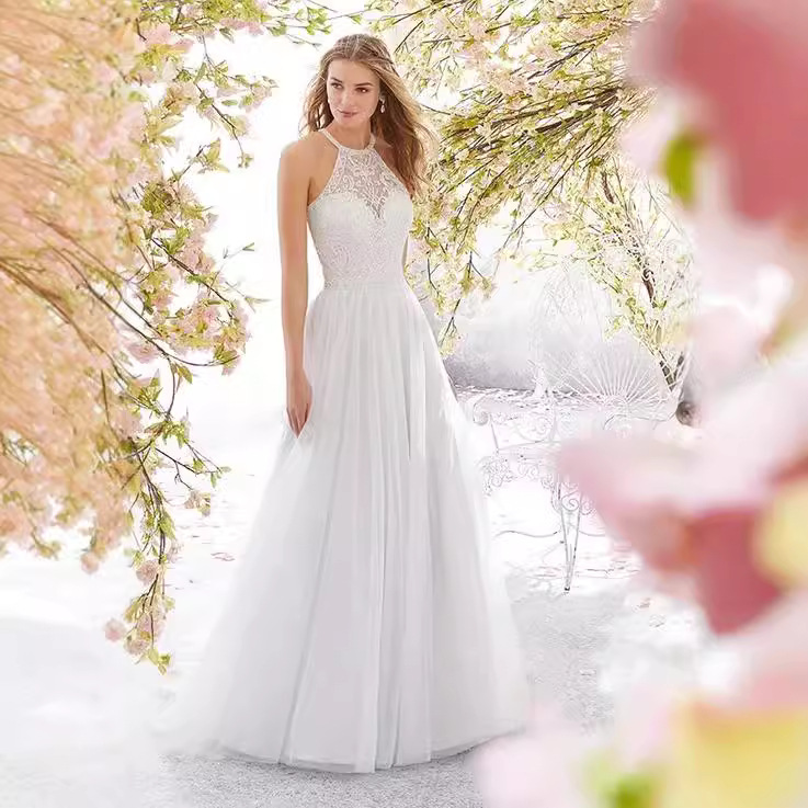 Chilldressy™ Sleeveless Halter Slim Maxi Dress
