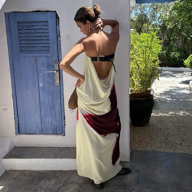 Chilldressy™ Floral Off Shoulder Maxi Dress