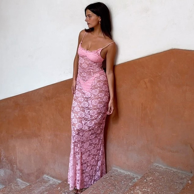 Chilldressy™ One Shoulder Nylon Maxi Dress