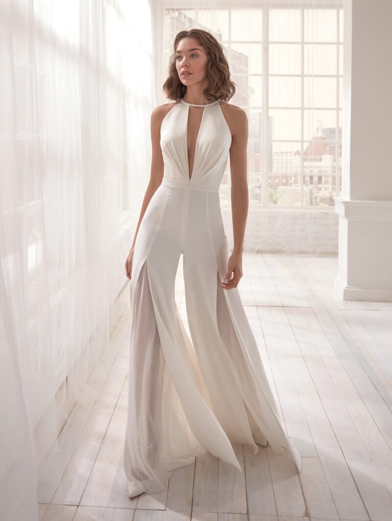 Chilldressy™ Sexy Halter Jumpsuit with Flared Pants